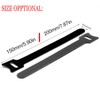 Pack of 100 Velcro Cable Ties, Velcro Cable Ties, Reusable