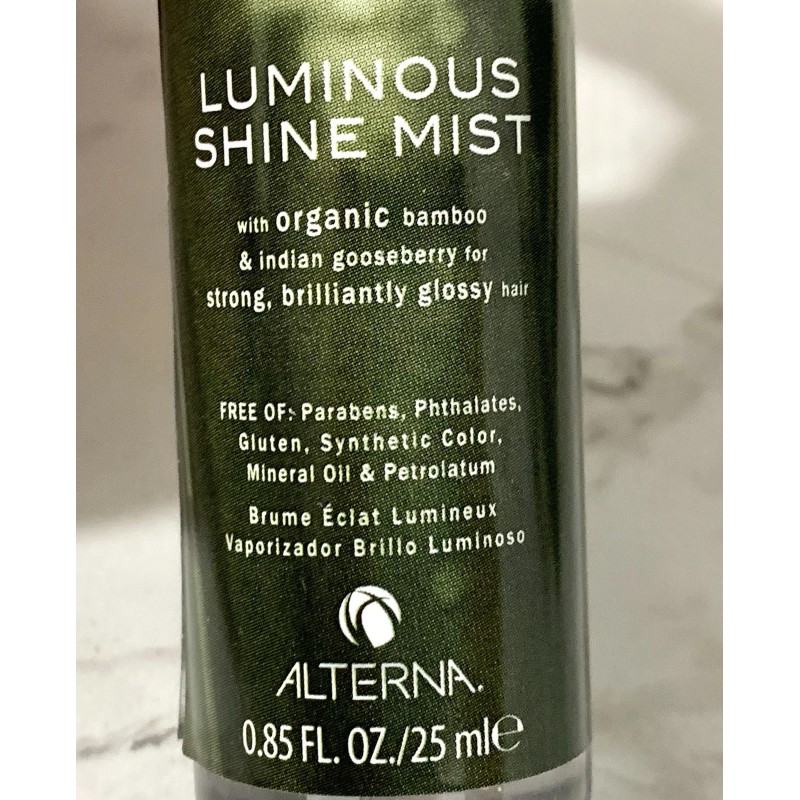 Alterna Bamboo Luminous Shine Mist - 0.85 oz, 25 ml