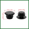 Motoforti 6pcs Bike Handlebar Bar Plastic End Plugs Caps Locking