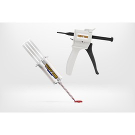 Combo Upgrade: TUFF Gun APPLICATOR & TUFF TOE PRO Bundle (RED)