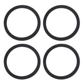 ECSiNG 4 x Flat Seal NBR 60 x 47 x 3 mm SH40 Pond Hose Nozzle Seal Compatible with Oase HoseTail O-Ring Garden Pond