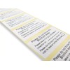 Mailing Labels, 'Please Do Not Throw This Brochure Away', 50mm