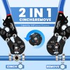 OURU 2 IN 1 Ratchet Pex Crimping Tool Pliers Cinch
