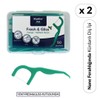 StopEver Fresh & Gliss Kürdanlı Diş İpi 2li Plastik Kutu-(50