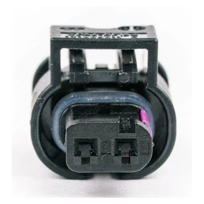 hirschmann 2X Male 2 Pin plug wire connector 872-857-561 Hirschmann