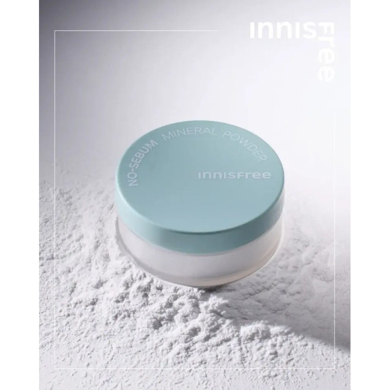 Innisfree No Sebum Mineral Powder Polvo Antibrillo Coreano