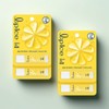 Mentholatum Lip Ice Lip Balm Lemon Flavor, 3.5g, 2 pieces / 멘소래담 립아이스 립밤 레몬향, 3.5g, 2개