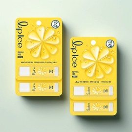 Mentholatum Lip Ice Lip Balm Lemon Flavor, 3.5g, 2 pieces / 멘소래담 립아이스 립밤 레몬향, 3.5g, 2개