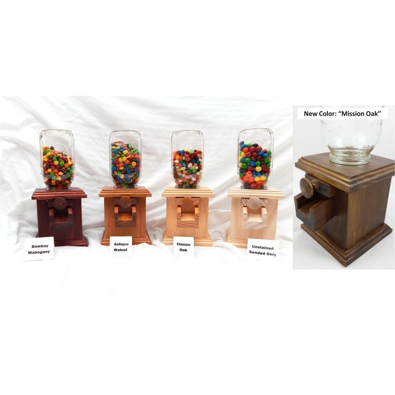 Handcrafted Wood Candy Dispenser - 1 PCS - Great for