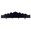 GURU SHOP Indian Vintage Coat Hook Rack - Design 1,