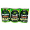 Franks Frank's Bavarian Style Sweet with Caraway Seeds Kraut Sauerkraut 14oz ( 3 Cans )