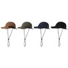 Clakllie Windproof Baseball Cap with Chin Strap Water-Resistant Outdoor Sport