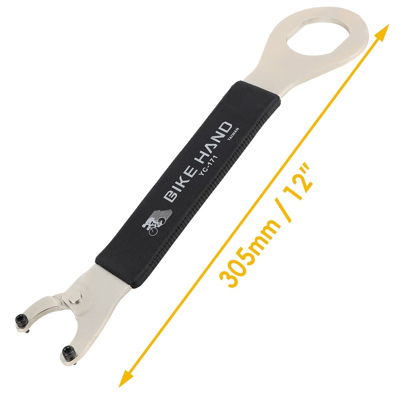 BIKEHAND Bike Bicycle Bottom Bracket 36mm Wrench Flat Cup and