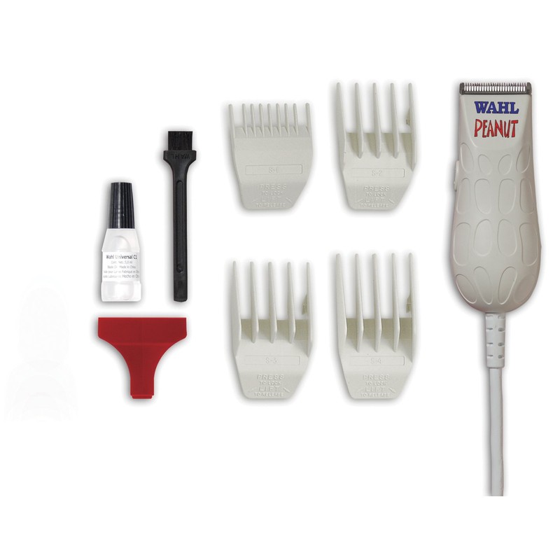 Wahl Professional White Peanut Trimmer/Clipper - Model 56115