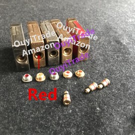 Dual Gas Refill Adapter Compatible with ST Dupont Lighter Line 1/2 Red/Green Cap 2in1, 2in1gr