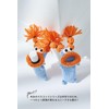 Macaroni Edge Wool Mascot Lip Case Monster Keychain Lip Cover