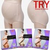 Try Maternity Cotton Spandex Prenatal Postnatal Abdominal Panties 2210-0071/Peach/110