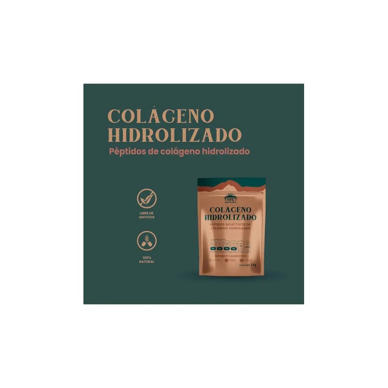 Péptidos Bioactivos De Colágeno Hidrolizado 1 Kg Tibet Natur