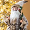 eUty 18" Christmas Santa Claus Figurine, Christmas Decorations Figurine, Handmade