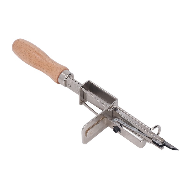 Hand Tufting Tool Wooden Handle Sturdy Metal Quick Flexible Operation