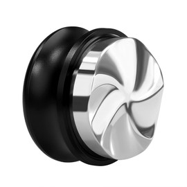 Normcore - Herramienta de distribución de gravedad de 51 mm, distribuidor de expreso adaptable a la gravedad, herramienta niveladora de café espresso para portafiltro Delonghi de 51 mm, base de 5