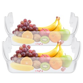 Kojem 242126602 AP6278233 Replacement Refrigerator Door Shelf Basket Bin Compatible with Frigidaire Refrigerator FFSS2625TS0 Clear 2 PCS