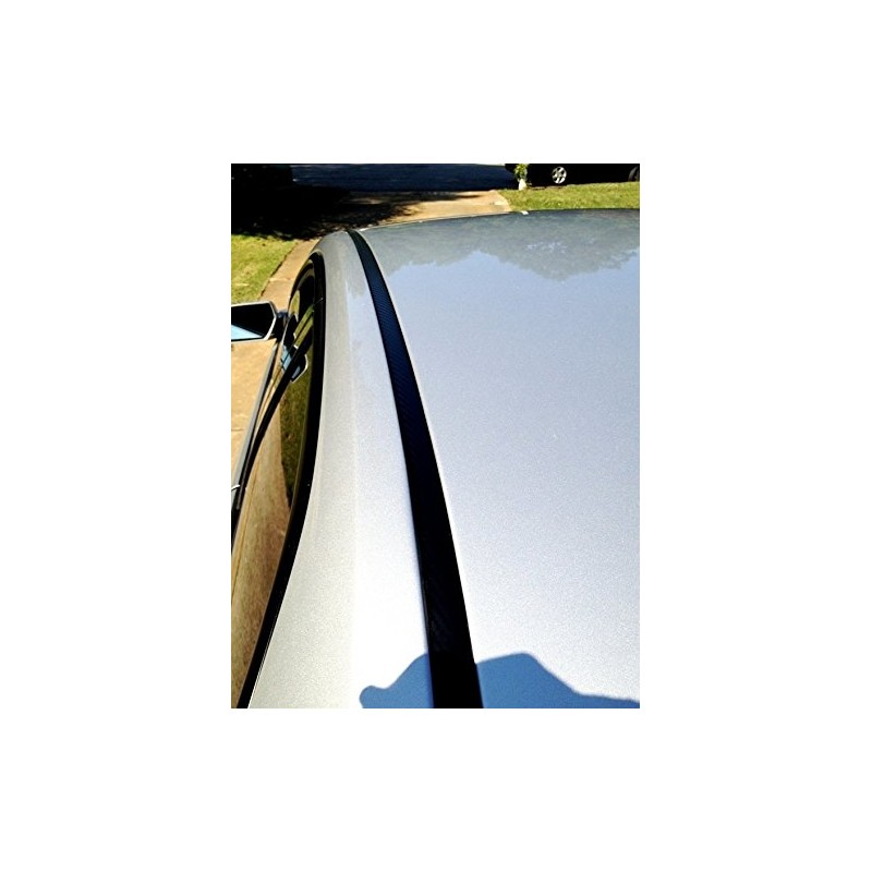 2008-2017 Dodge Challenger Black Roof Trim Molding Kit 2009 2010