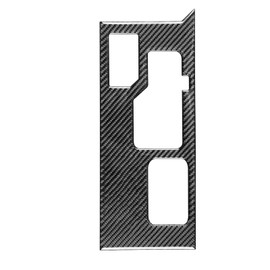 NVCNX Real Premium Carbon Fiber for Toyota Tundra 2022-2025 / Sequoia 2023-2025 2024 Car Center Console Gear Shift Panel Cover Interior Trim Accessories Thick Overlay Sticker 1PC for Rear Wheel Drive