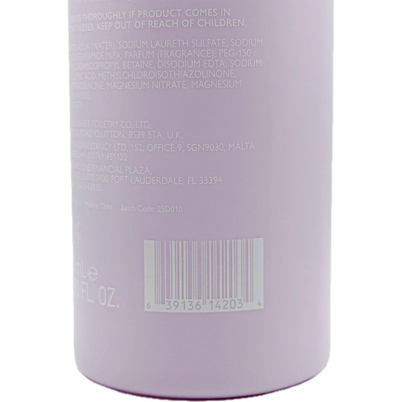 Asquith & Somerset White Peony and Jasmine Scented Shower Gel,