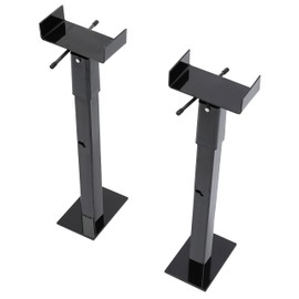 KUAFU RV Slide Out Support Jacks Adjustable Stabilizer Adjusts from 20"-48" Camper Slide Out Support Jacks for RV Camper Travel Trailer Black 5000 Pounds Capacity Each