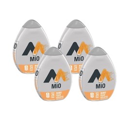 Mio Liquid Water Enhancer, Mango Peach - Caffeine Free, Made with Natural Flavors - 1.62 FL OZ (Pack of 4)