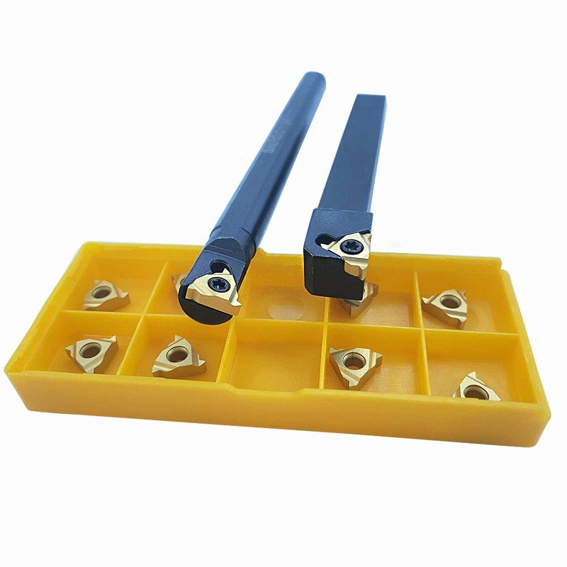 Lathe Ser1010H11+SNR0010K11 - Soporte para herramientas de roscado (dorado)
