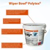 ZVG zetClean 50130-001 Wiper Bowl Polytex Reinigungstücher, blau, 25 x