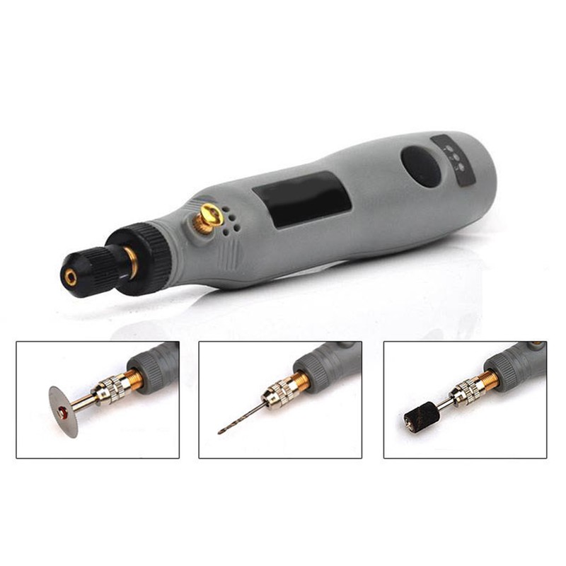 Electric Grinder Pen 3 Gear Adjustable Portable Electric Polishing Pen