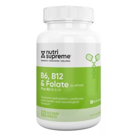 Nutri Supreme Vitamins B6, B12 & Folate (5-MTHF)