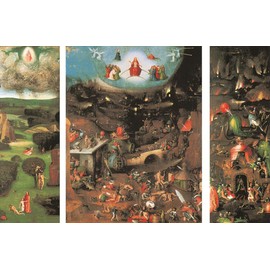 Gifts Delight Laminated 36x24 Poster Hieronymus Bosch - The Last Judgement