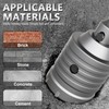 FROOOK 6-5/16" Concrete Hole Saw, Tungsten Steel Core Bit with