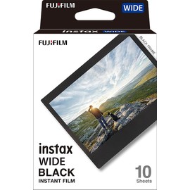 instax wide film, black frame,1x10