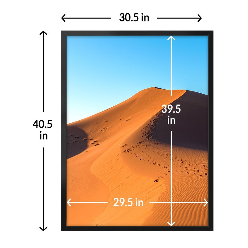 LaVie Home 30x40 Picture Frame for Wall Display, 30x40 Black