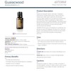 doTERRA Guaiacwood - Calming Oil Helpful for Meditation - 15ml