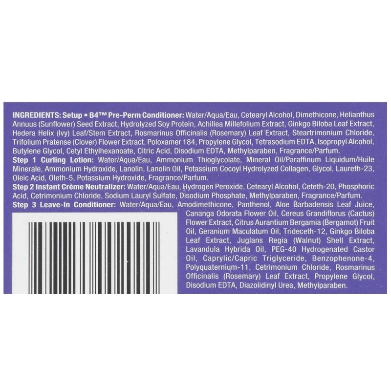 OGILVIE Purple 5 Piece Premium Home Perm Kit For All