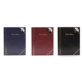 Picture This Photo Album - 200 Slip in Pockets Red, Black, Blue - 4" x 6", 7531