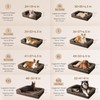 EHEYCIGA Orthopedic Dog Bed for Small Dogs, Waterproof Memory Foam