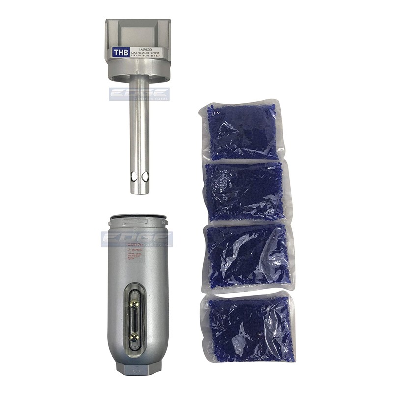 EDGE INDUSTRIAL HEAVY DUTY IN LINE DESICCANT AIR DRYER WITH