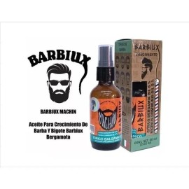 Balsamo Natural Barbiux 60ml Aceite Bergamota Y Macadamia Cítrica