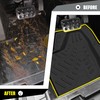CUSAUTV Floor Mats for Maverick R, TPE Front Row Floor