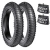 NEZHA 2-Pack 26x4.0 Fat Tires 60 TPI for E-Bike/MTB, Aramid
