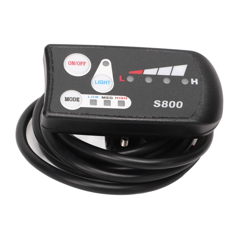 24V 36V 48V Sine Waving Controller Thumb Throttle PAS LED