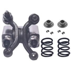 Racing Shaft Rocker Arm Set w Silver For Predator 212cc Non Hemi,Race retainers & 26lb Race Springs