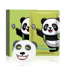 GUOYAOLIFU Animal Character Sheet Spa Masks – Hydrating and Moisturizing Skincare Replenish and Restore Dry Skin Skin Care for Women Girls Men with Family, Friends, and Loved Panda Mask 5 Pack